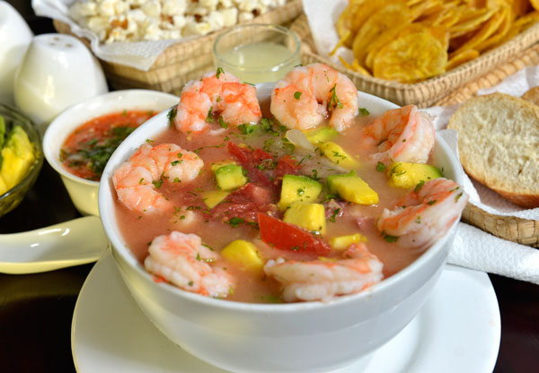 Cómo hacer ceviche ecuatoriano de camarón