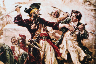 Piratas y corsarios en la epoca colonial